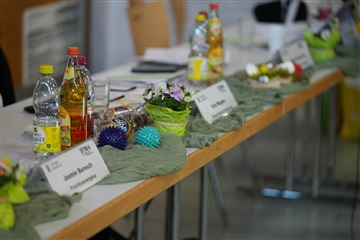 Dekoration Präsidiumstisch