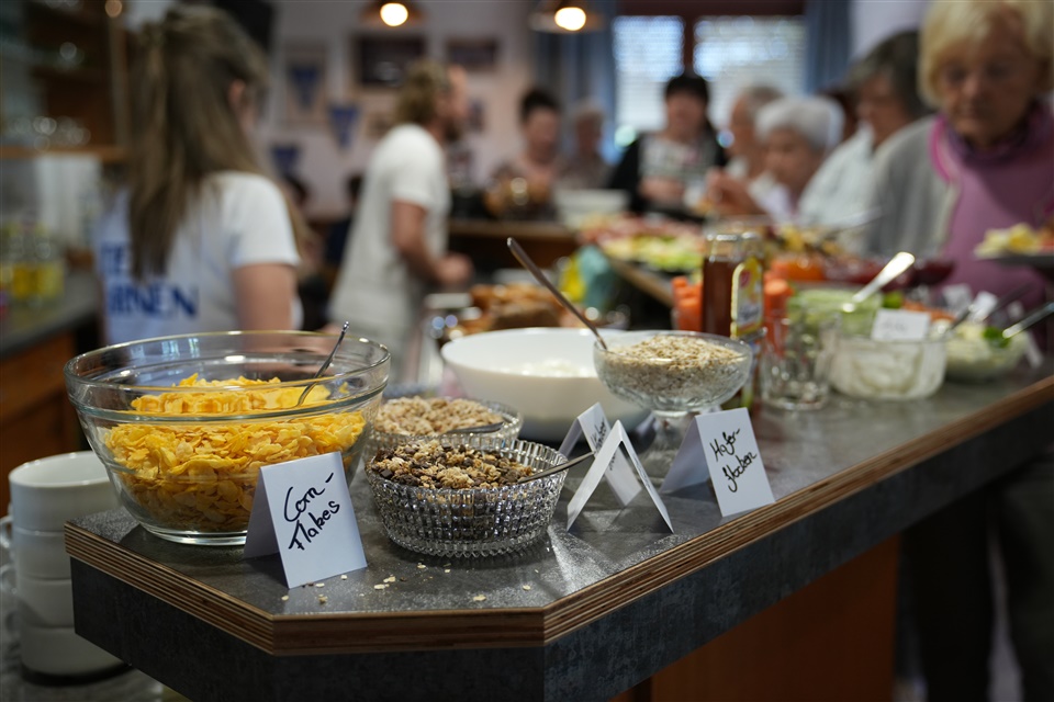 Frühstücksbuffett